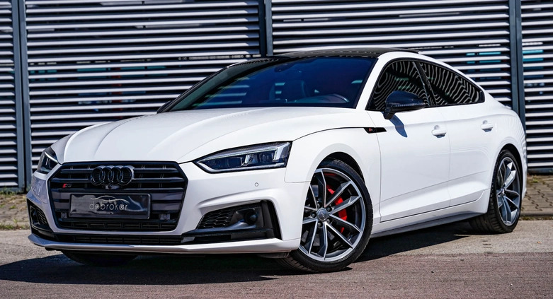 Audi S5 cena 164900 przebieg: 105873, rok produkcji 2017 z Ostrzeszów małe 704